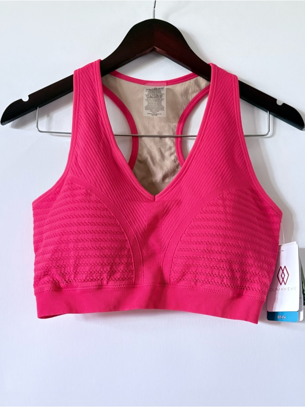 Climawear Seamless Racerback Sports Bra
